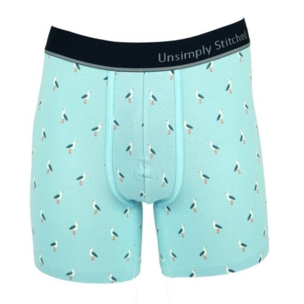Unsimply Stitched Seagull Boxer Briefs